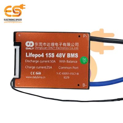 15S 50A BMS LFP Hardware Waterproof
